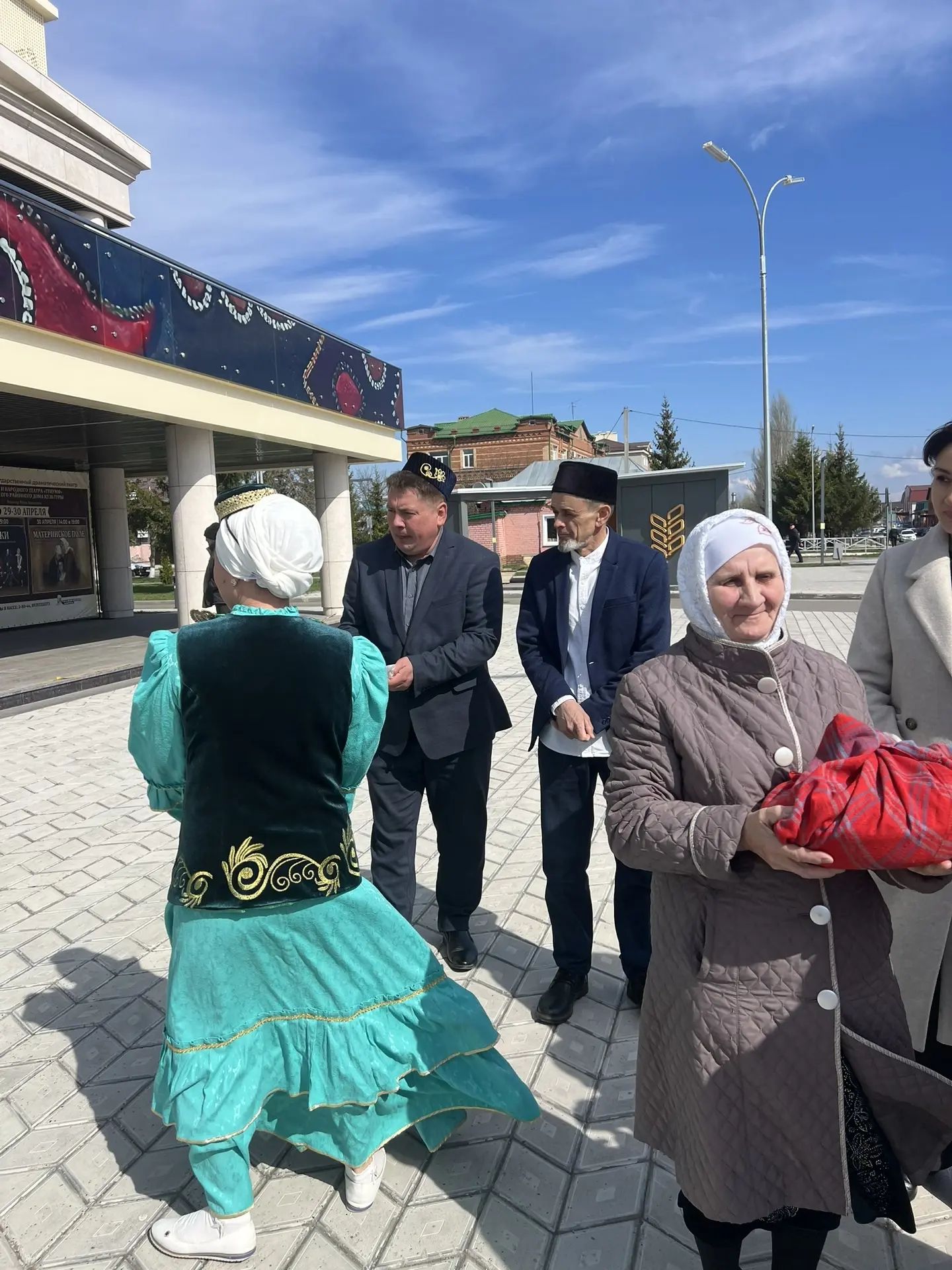 Сегодня село Новые Чечкабы  Буинского района принимало гостей из Кайбицкого района