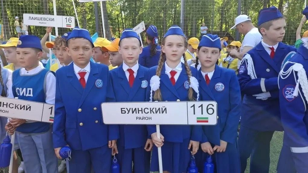 Команда ЮИД «Альтаир» Буинского района стала участником республиканского конкурса «Безопасное колесо-2026»