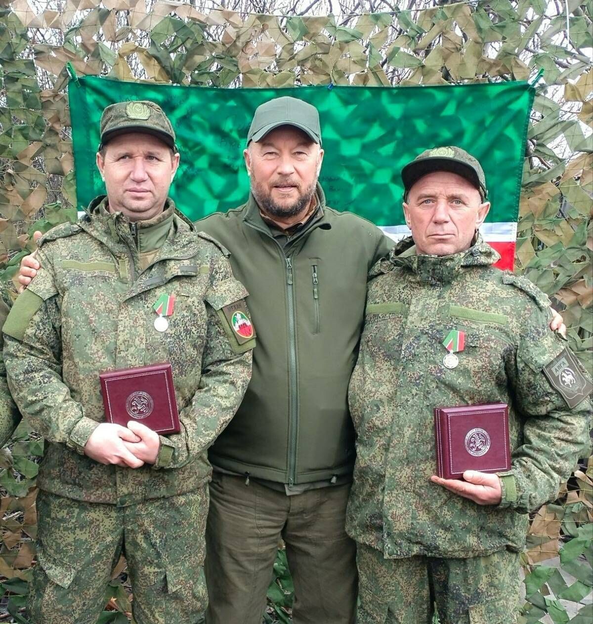 Участник СВО из Буинска, боец батальона «Алга», награжден медалью