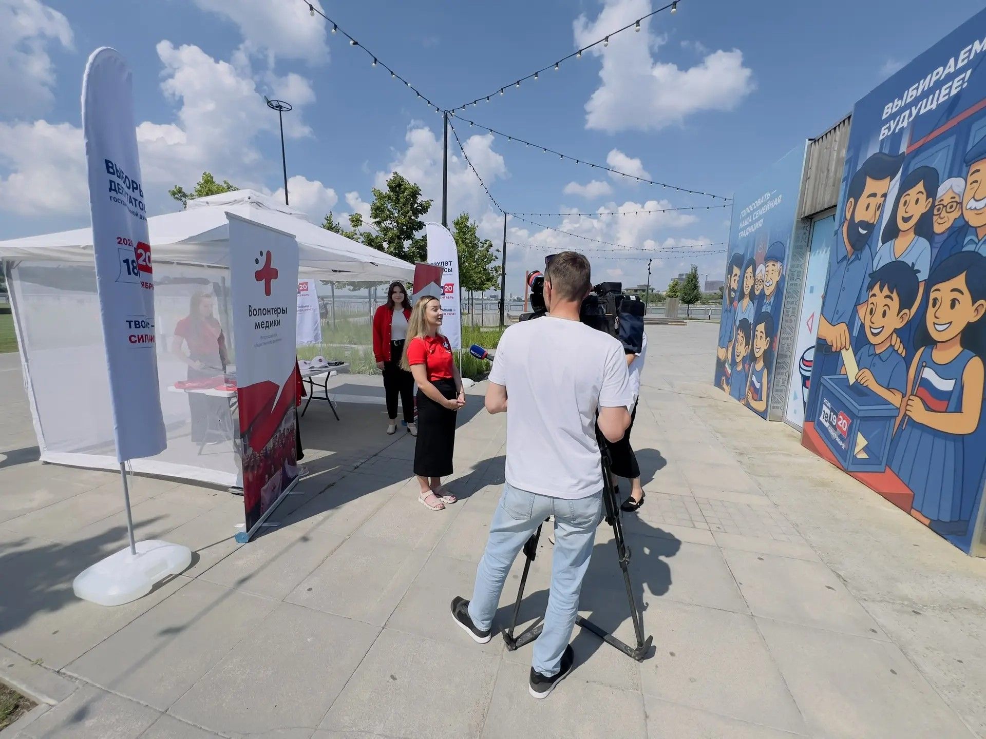 На избирательных участках Татарстана в дни голосования за депутатов Госдумы России будут работать волонтеры-медики