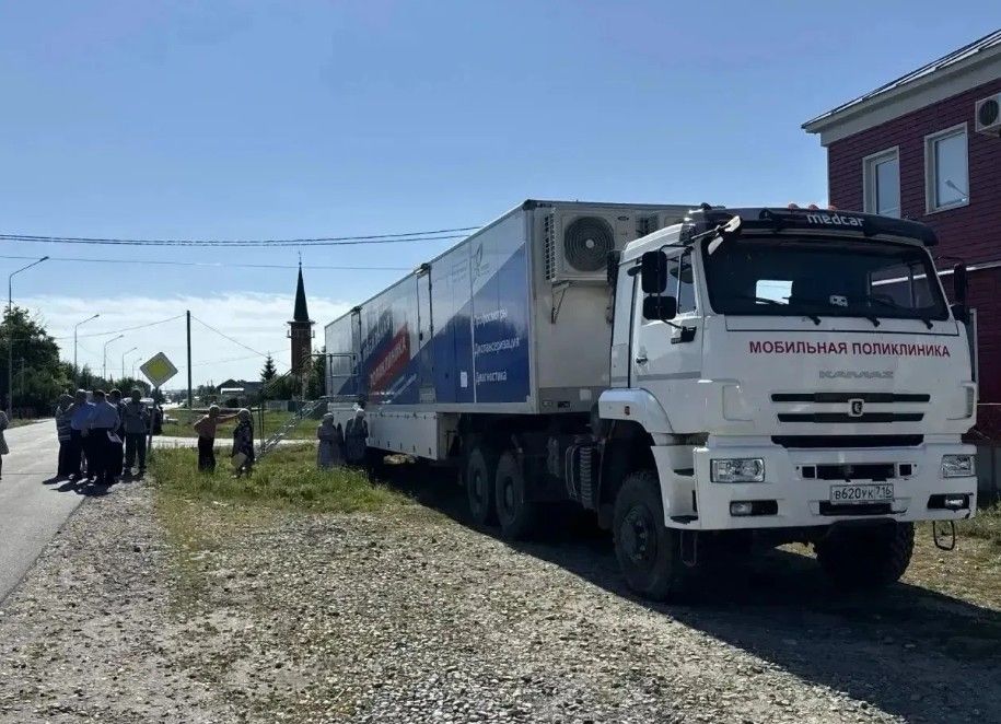 Врачи приехали в село: мобильный комплекс из Казани начал диспансеризацию в Буинском районе