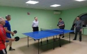 В Буинске прошли соревнования по настольному теннису среди людей старшего возраста