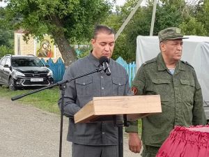 Сегодня в Буинском районе простились с нашим боевым товарищем Павлом Федоровым