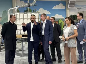Сегодня Буинск с рабочим визитом посетил министр экономики Республики