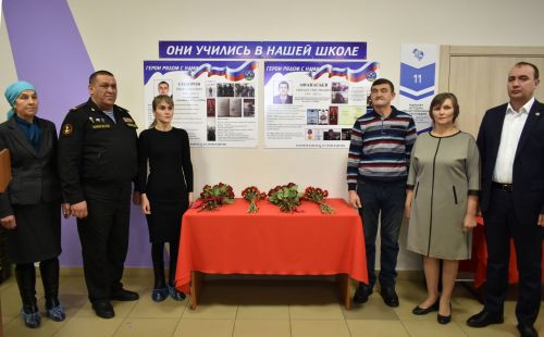 Сегодня в селе Альшеево Буинского района открыли памятные доски в честь  погибших односельчан (фоторепортаж)