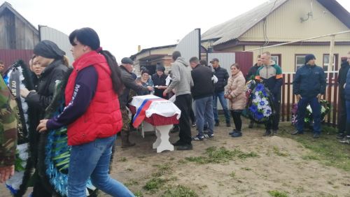 Сегодня простились с Дмитрием Мухиным, погибшим в ходе  специальной военной операции (ФОТО, ВИДЕО)