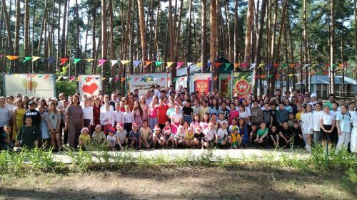 Сегодня состоялось открытие первой смены оздоровительных лагерей