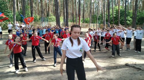 Сегодня состоялось открытие первой смены оздоровительных лагерей
