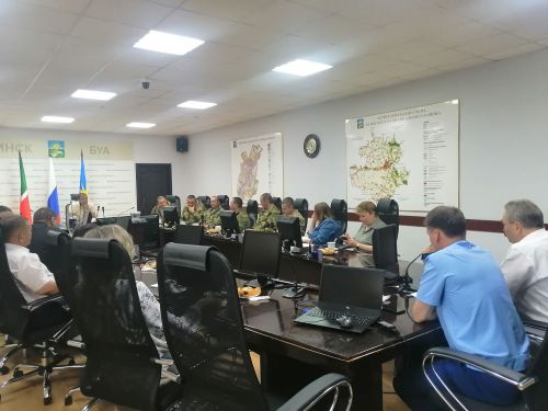 Сегодня в Буинске состоялась встреча с участниками специальной военной операции (фото, видео)