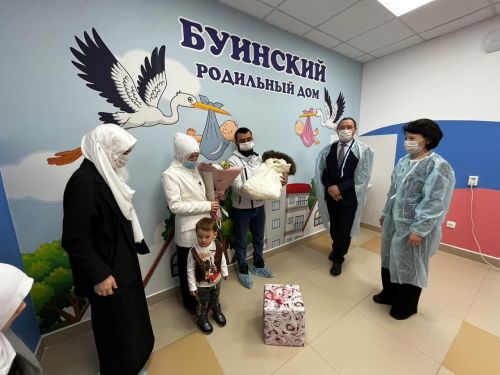 Из Буинского роддома выписали первого малыша в этом году