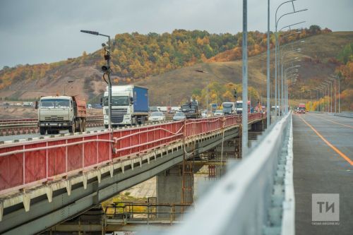 В Татарстане по дорожному нацпроекту реконструируют мост через реку Клянчейка