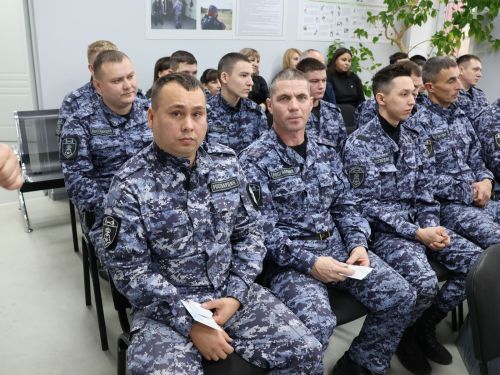 Отдел вневедомственной охраны Буинского района отметил профессиональный праздник в современном здании (фоторепортаж)