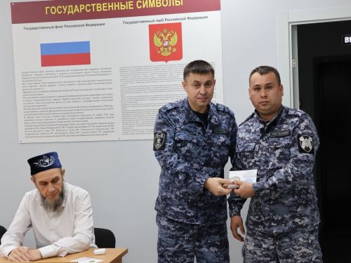 Отдел вневедомственной охраны Буинского района отметил профессиональный праздник в современном здании (фоторепортаж)