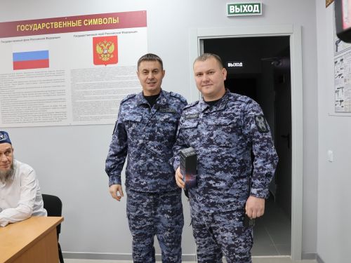 Отдел вневедомственной охраны Буинского района отметил профессиональный праздник в современном здании (фоторепортаж)