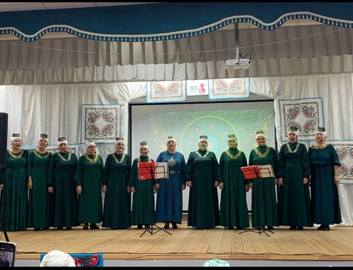 В селе Новые Чечкабы Буинского района прошло мероприятие под названием «Платки моей мамы» (фото)