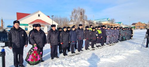 В Буинске почтили память сотрудников, погибших от рук вооруженных дезертиров (фото, видео)