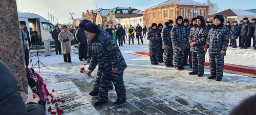 В Буинске почтили память сотрудников, погибших от рук вооруженных дезертиров (фото, видео)