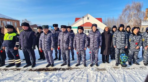 В Буинске почтили память сотрудников, погибших от рук вооруженных дезертиров (фото, видео)