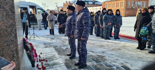 В Буинске почтили память сотрудников, погибших от рук вооруженных дезертиров (фото, видео)