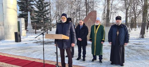 В Буинске почтили память сотрудников, погибших от рук вооруженных дезертиров (фото, видео)