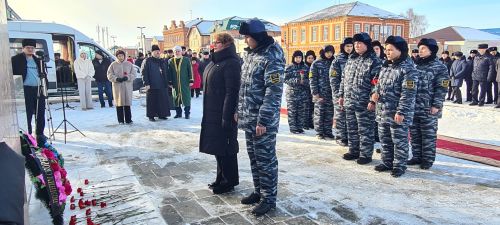 В Буинске почтили память сотрудников, погибших от рук вооруженных дезертиров (фото, видео)
