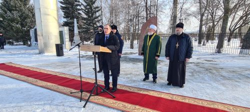 В Буинске почтили память сотрудников, погибших от рук вооруженных дезертиров (фото, видео)