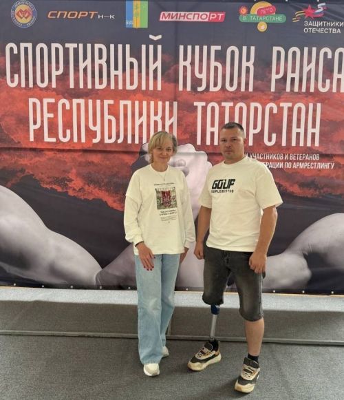 Ветеран СВО из Буинска взял бронзу по армрестлингу