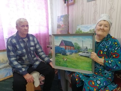 Профессиональный художник из Буинска Ренат Еремеев всю жизнь зарабатывал электриком (фото)