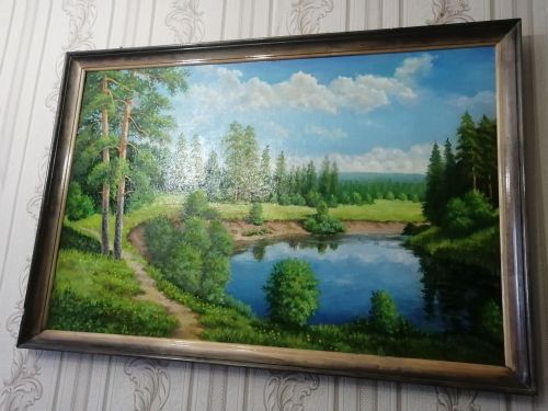 Профессиональный художник из Буинска Ренат Еремеев всю жизнь зарабатывал электриком (фото)