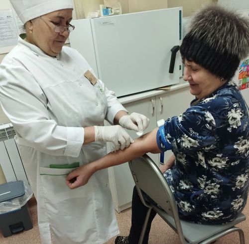 Жители сел Буинского района проходят диспансеризацию, пожилых людей в ЦРБ доставляют на социальном такси (+фото)