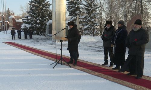 В Буинске почтили память сотрудников милиции, погибших от рук вооруженных дезертиров