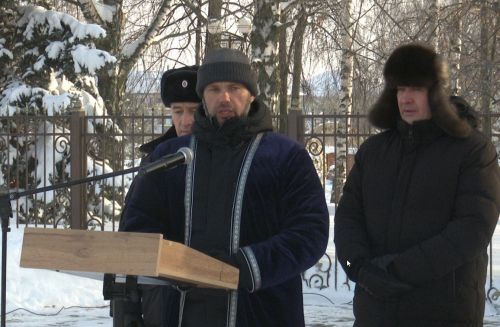 В Буинске почтили память сотрудников милиции, погибших от рук вооруженных дезертиров