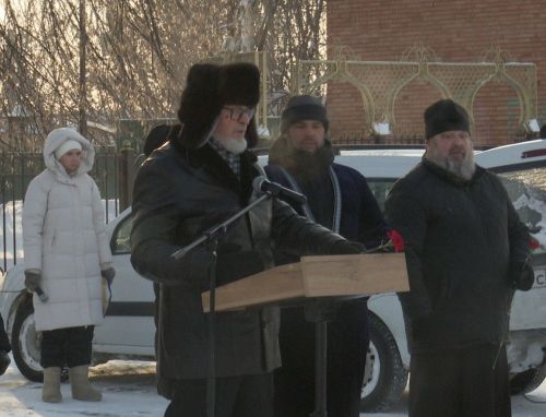 В Буинске почтили память сотрудников милиции, погибших от рук вооруженных дезертиров