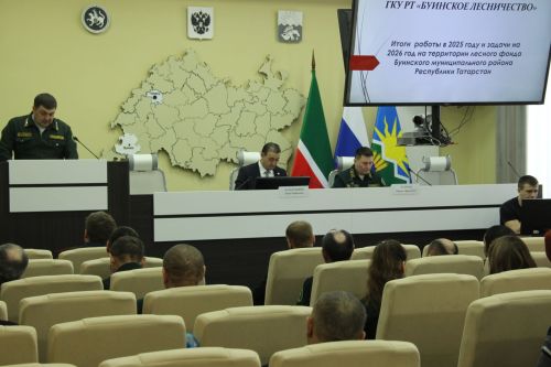 Министр лесного хозяйства Татарстана посетил Буинск с рабочим визитом
