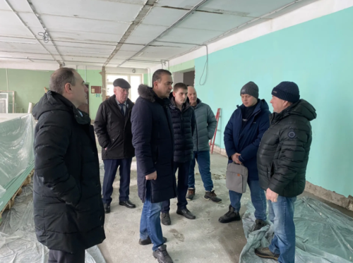 Буинский район: контроль за ходом строительства и ремонта социальных объектов