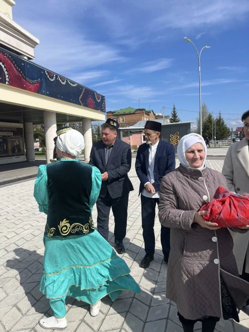 Сегодня село Новые Чечкабы  Буинского района принимало гостей из Кайбицкого района