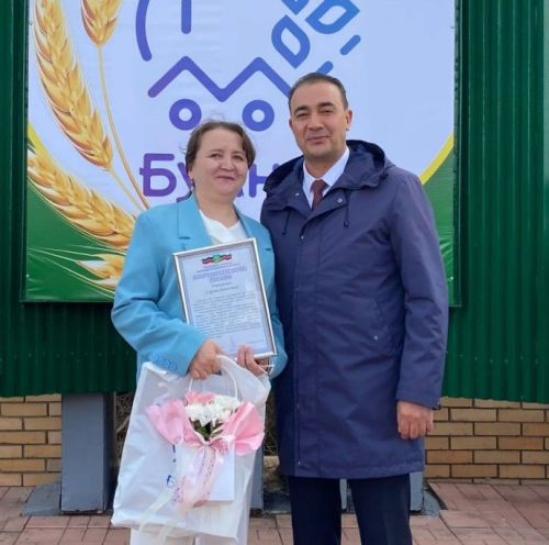 Сегодня в Буинске состоялось торжественное обновление Доски почета Буинского района (Фоторепортаж)