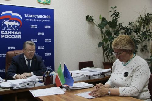 В Буинском районе состоялся личный прием граждан депутатом Государственного Совета Республики Татарстан