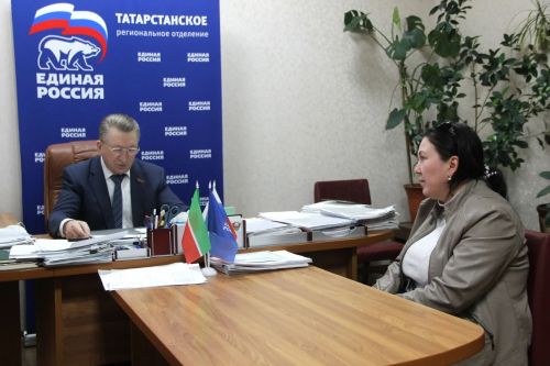 В Буинском районе состоялся личный прием граждан депутатом Государственного Совета Республики Татарстан