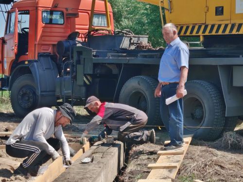 В селе Степановка Буинского района строится часовня на местном кладбище (фоторепортаж)