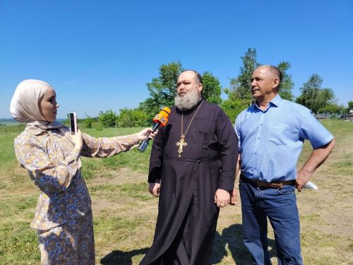 В селе Степановка Буинского района строится часовня на местном кладбище (фоторепортаж)
