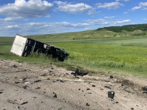 В Татарстане в результате лобового столкновения погиб пожилой водитель
