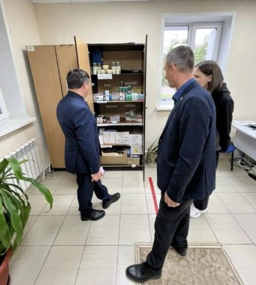 Начальник Главного управления ветеринарии Кабинета Министров РТ Тимур Галеев посетил Буинский район