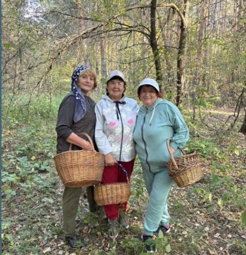 Буинские любители «тихой охоты» вышли в лес
