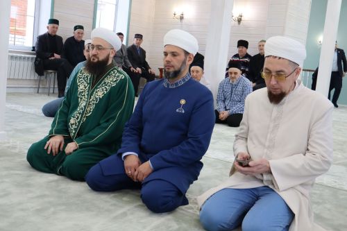 Визит муфтия Татарстана Камиля хазрата Самигуллина в Буинск