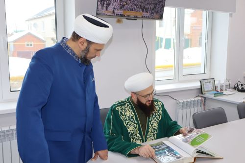 Визит муфтия Татарстана Камиля хазрата Самигуллина в Буинск