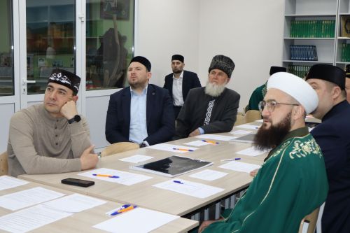 Визит муфтия Татарстана Камиля хазрата Самигуллина в Буинск