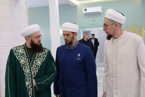 Визит муфтия Татарстана Камиля хазрата Самигуллина в Буинск
