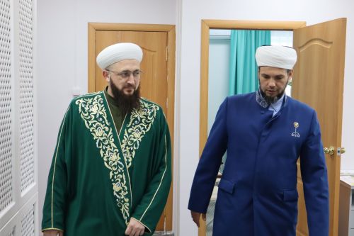 Визит муфтия Татарстана Камиля хазрата Самигуллина в Буинск