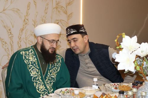 Визит муфтия Татарстана Камиля хазрата Самигуллина в Буинск